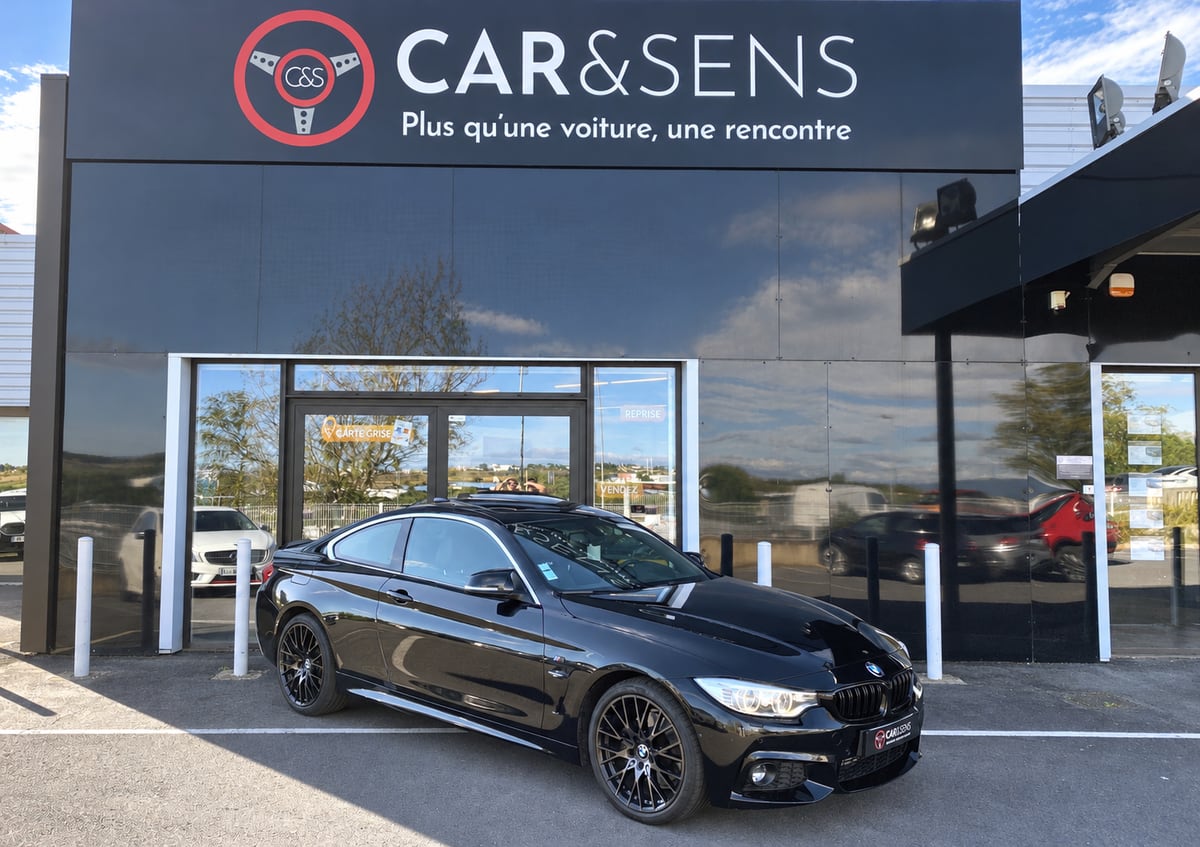 BMW Série 4 F32 COUPÉ 430d xDrive 258 CH BVA8 M SPORT / TO / KARDON / HUD / SIEGES ELECT CHAUFFANTS, photo 1
