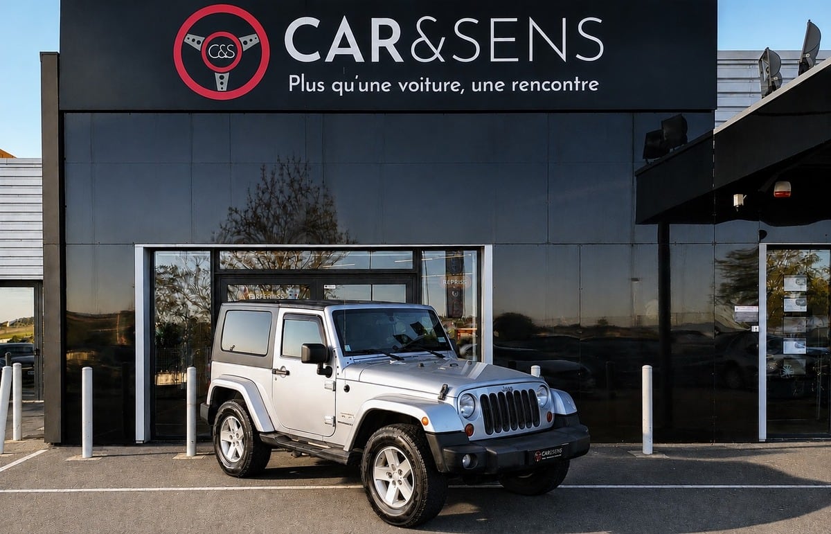 Jeep Wrangler III 2.8 CRD 177 Ch SAHARA BVA 3P / HARD TOP / DISTRIBUTION OK /, photo 1