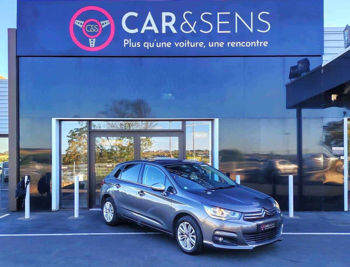 Citroën C4 II (2) 1.6 BLUEHDI 120 S&S MILLENIUM BUSINESS BV6 / CARPLAY / FAIBLE CONSOMMATION, photo 1