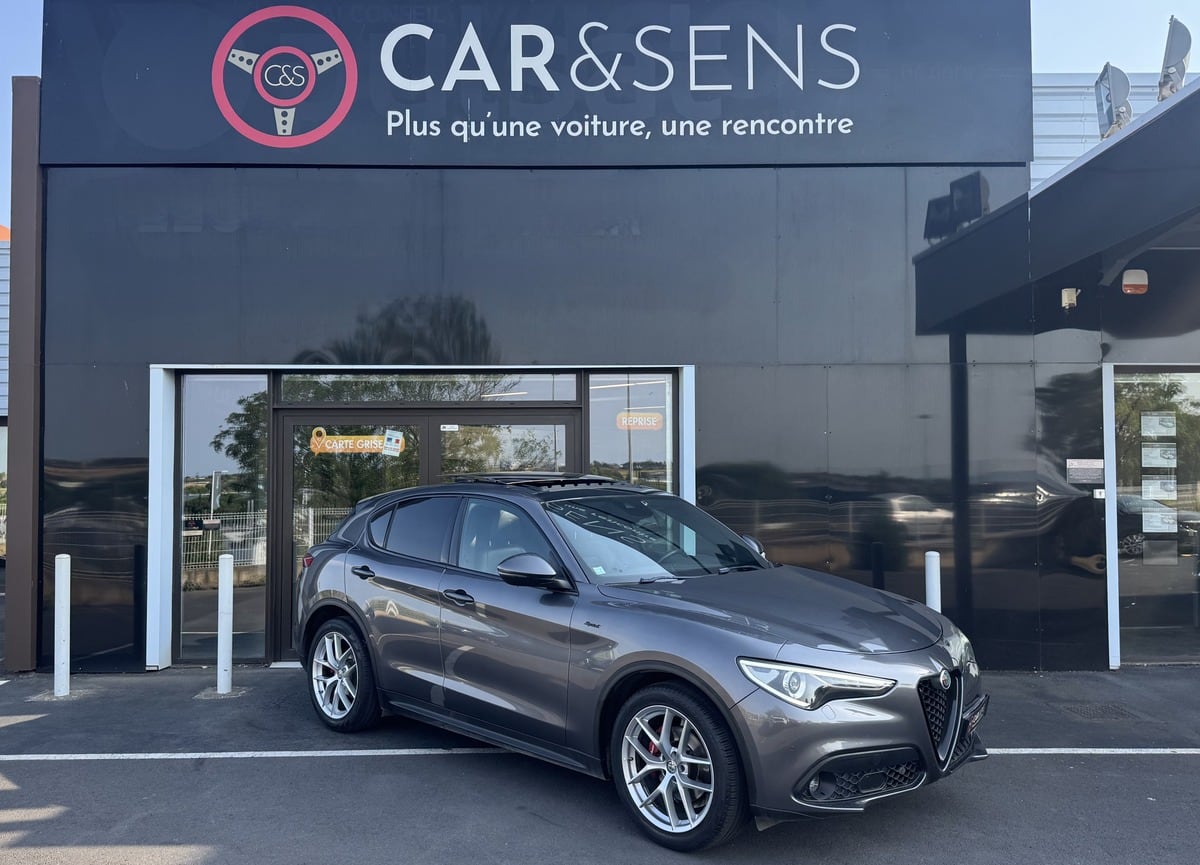 Alfa Romeo Stelvio 2.2 DIESEL 190 Ch SPRINT AT8 / TOIT OUVRANT / CARPLAY / SIEGES CHAUFFANTS, photo 1