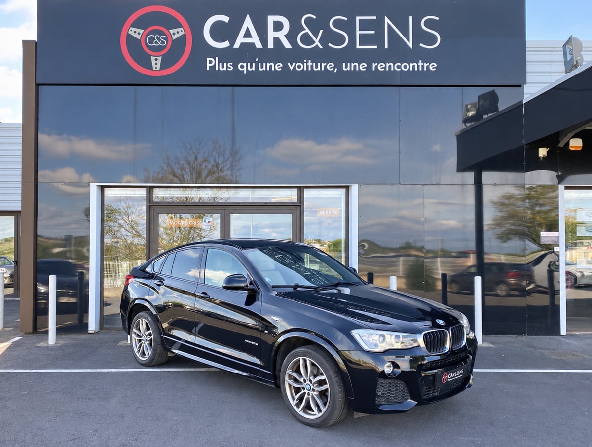 BMW X4 (F26) XDrive 20D 190ch M SPORT BVA8 / ACC / CAMÉRA / CUIR, photo 1
