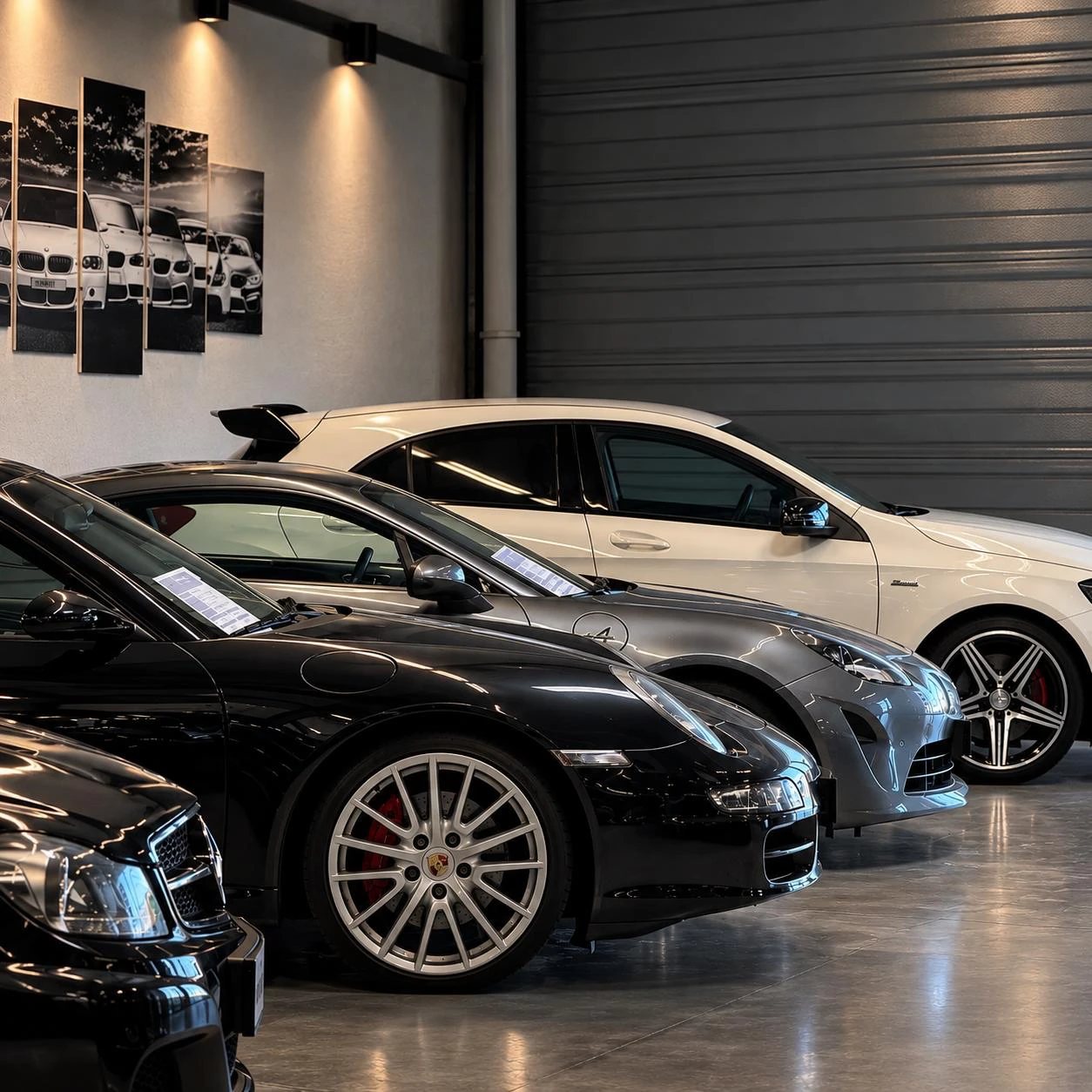 Véhicules du stock CAR&SENS au showroom